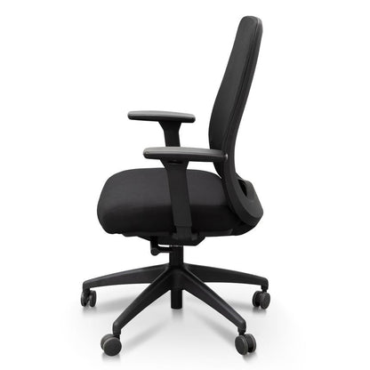 Adren Ergonomic Office Chair - Black - Notbrand