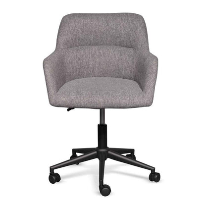 Fabric Office Chair - Lead Grey - Notbrand