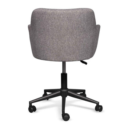 Fabric Office Chair - Lead Grey - Notbrand