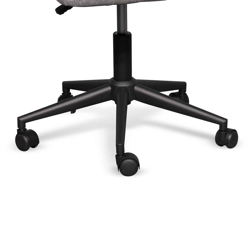 Fabric Office Chair - Lead Grey - Notbrand