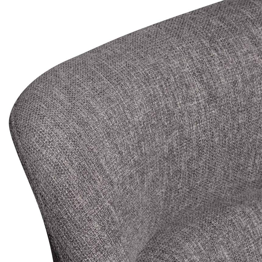 Fabric Office Chair - Lead Grey - Notbrand