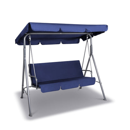 Gardeon Canopy Swing Chair - Navy - Notbrand