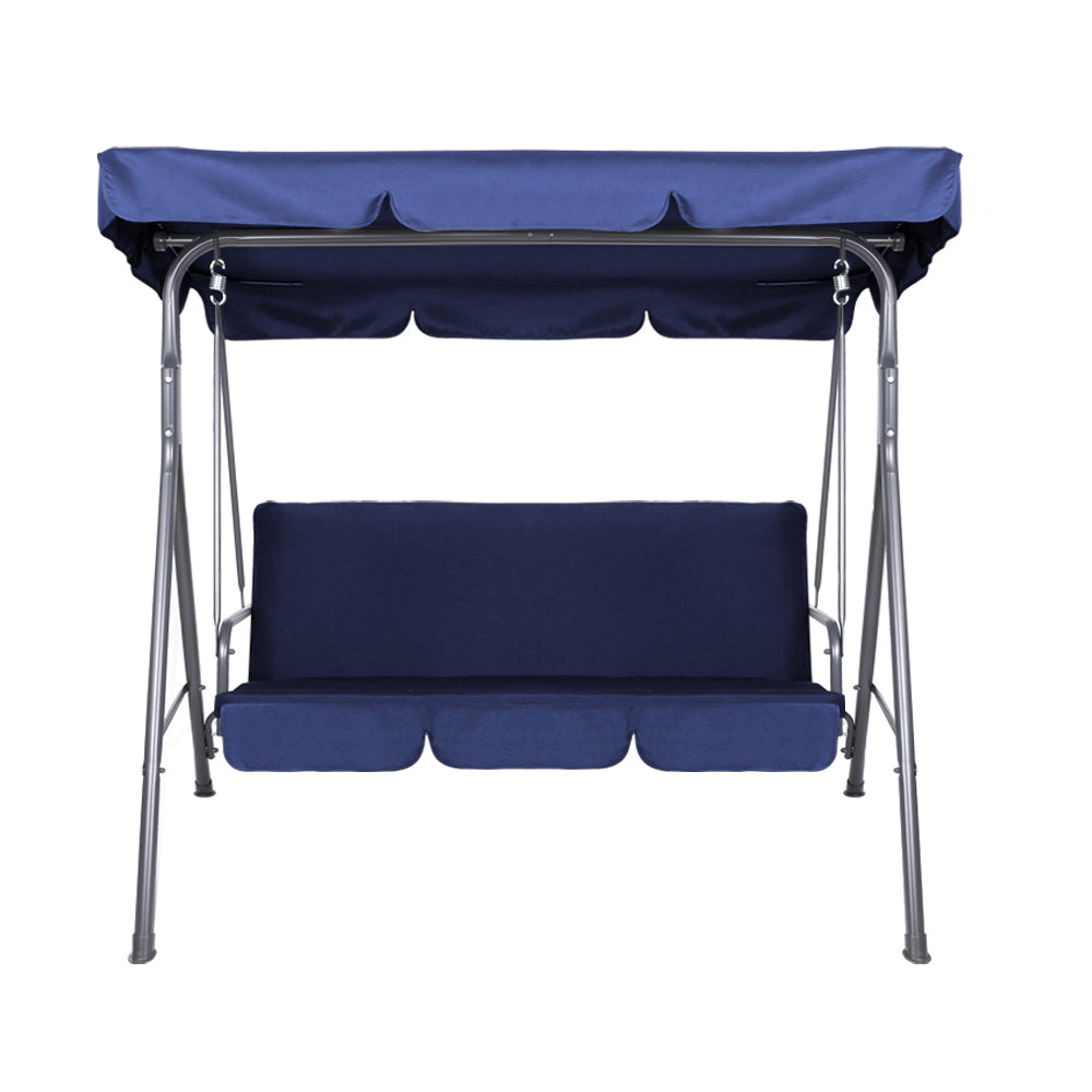 Gardeon Canopy Swing Chair - Navy - Notbrand