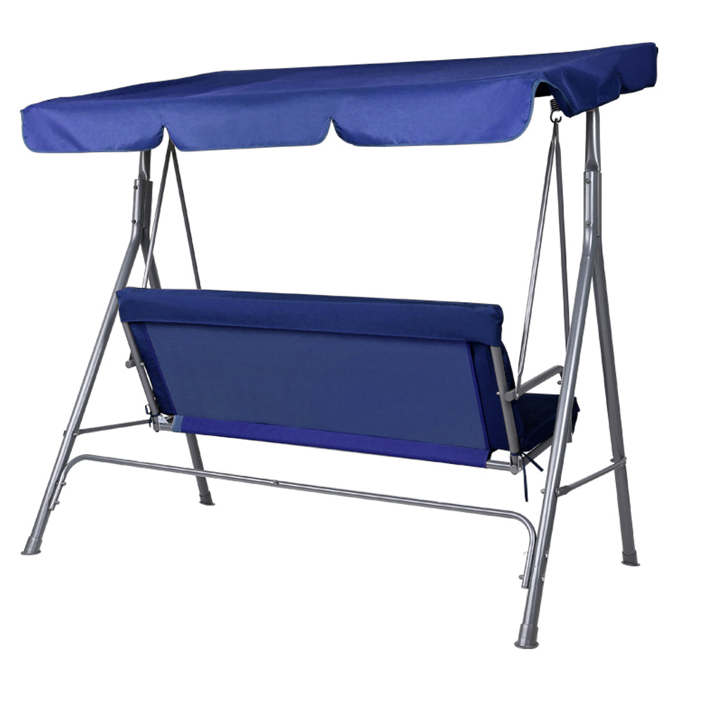 Gardeon Canopy Swing Chair - Navy - Notbrand