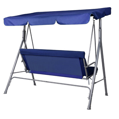 Gardeon Canopy Swing Chair - Navy - Notbrand