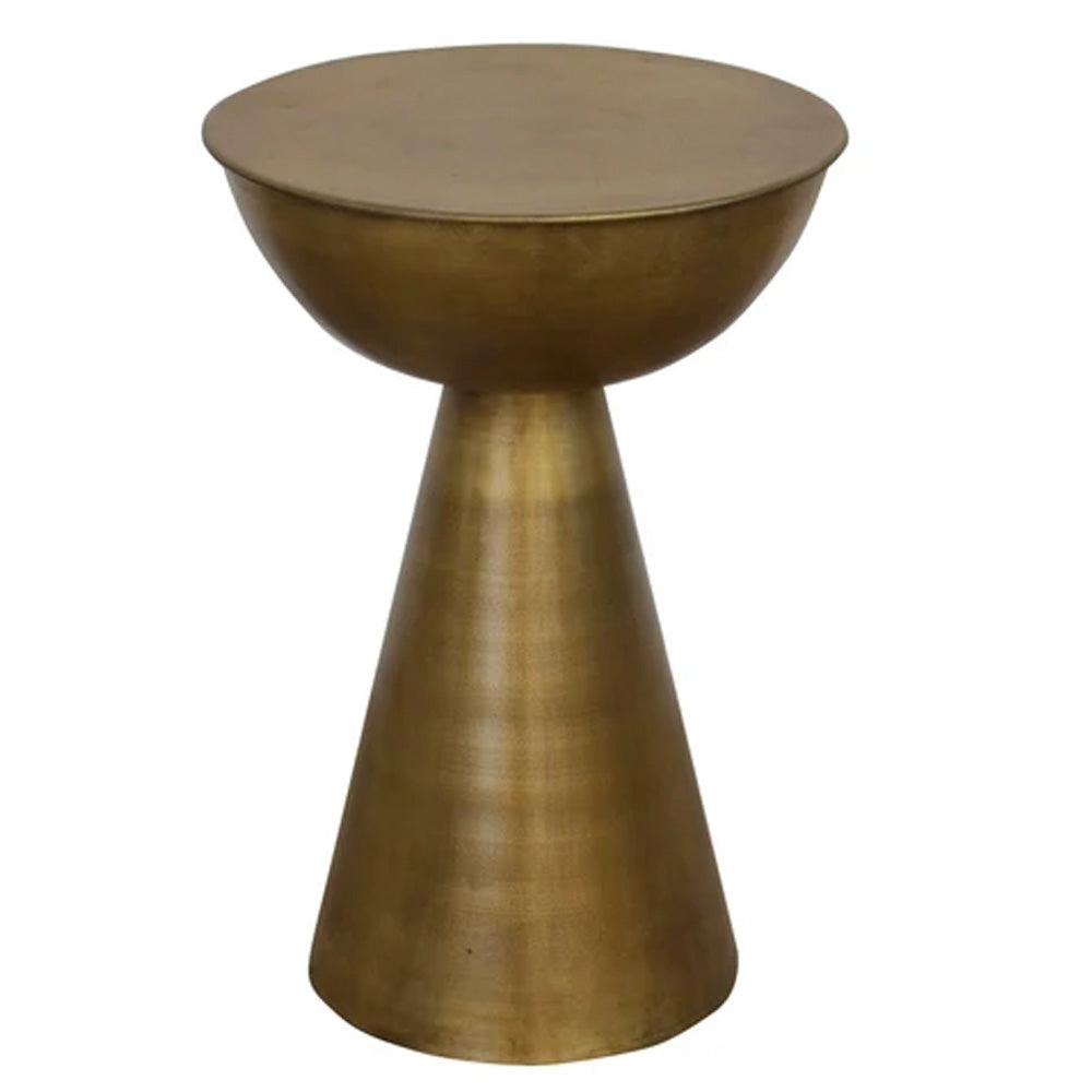 Georgia Metallic Side Table - Notbrand