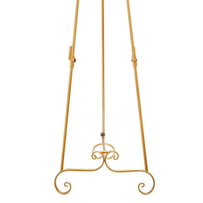 Gold Elegant Easel - Large - Notbrand