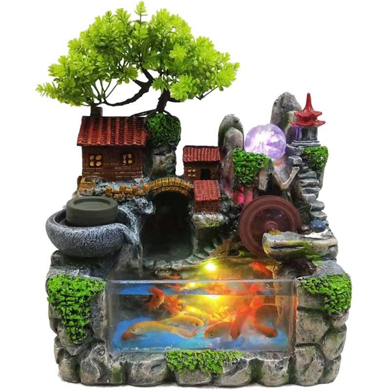 Rockery Waterscape Fish Tank Fountain - Notbrand