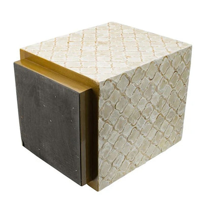 HAYMEN SQUARE SHELL STOOL/TABLE - Notbrand