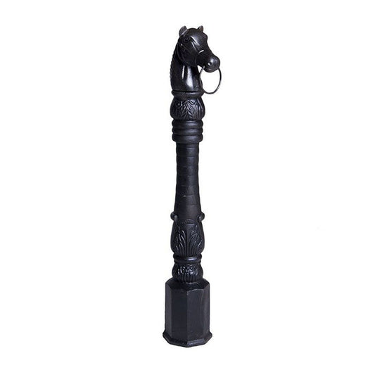 Vicotiran Style Cast Iron Horse Hitching Post - Notbrand