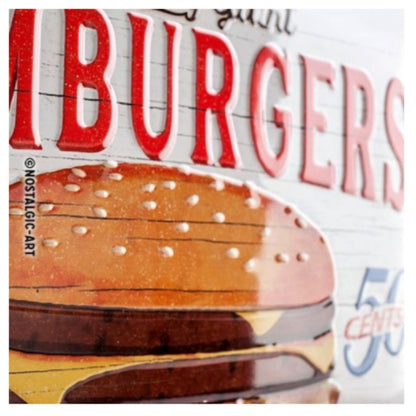 Hamburgers - Large Sign - NotBrand