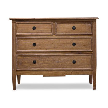 Hampton Mindy Wood Chest of Drawers - Weathered Oak - House of Hyne