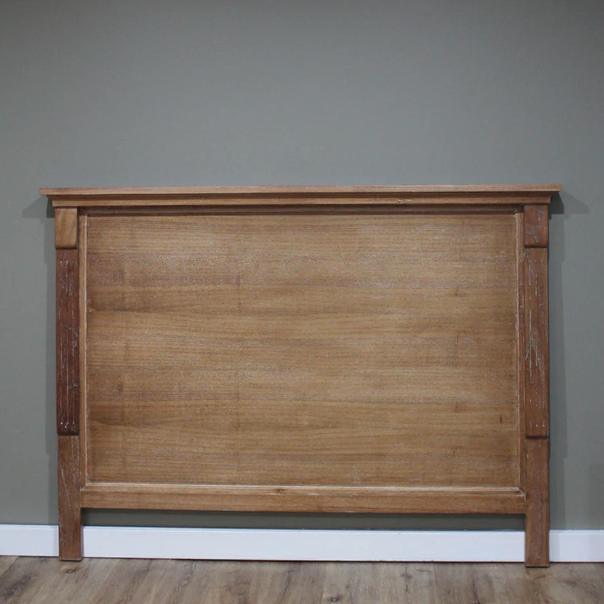 Hamptons Headboard in Weathered Oak - Range - House of Hyne