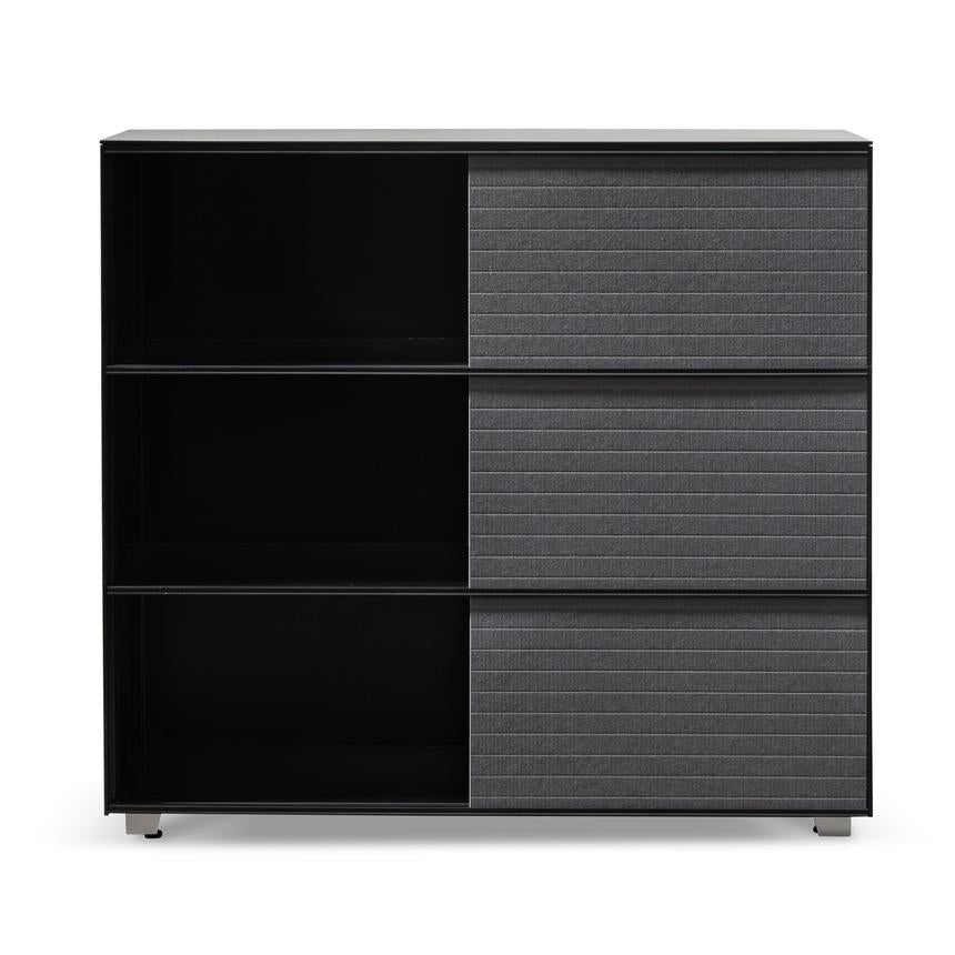 Black Layered Storage Cabinet - House of Hyne