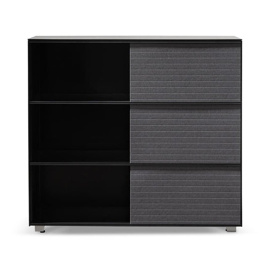 Black Layered Storage Cabinet - House of Hyne