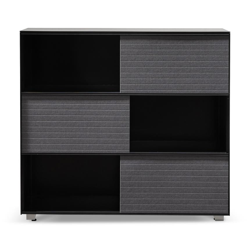 Black Layered Storage Cabinet - House of Hyne