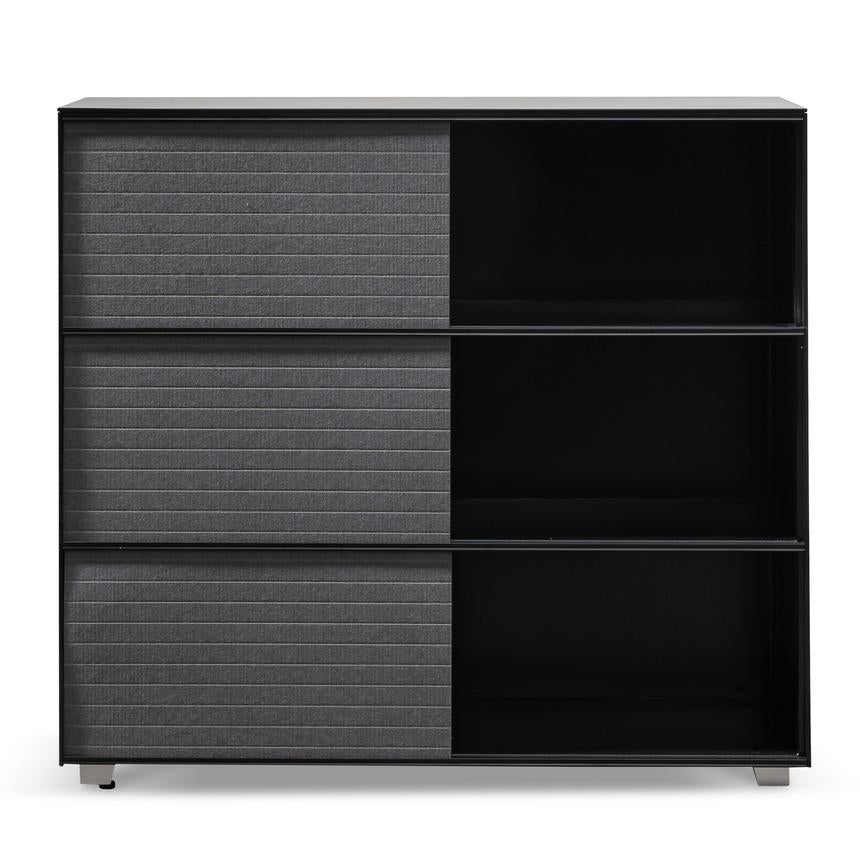 Black Layered Storage Cabinet - House of Hyne