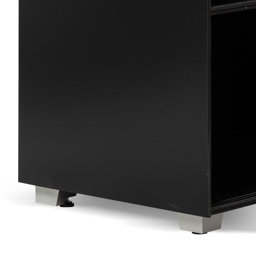 Black Layered Storage Cabinet - House of Hyne