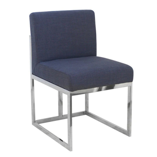 Jaxson Dining Chair - Navy Blue - Notbrand