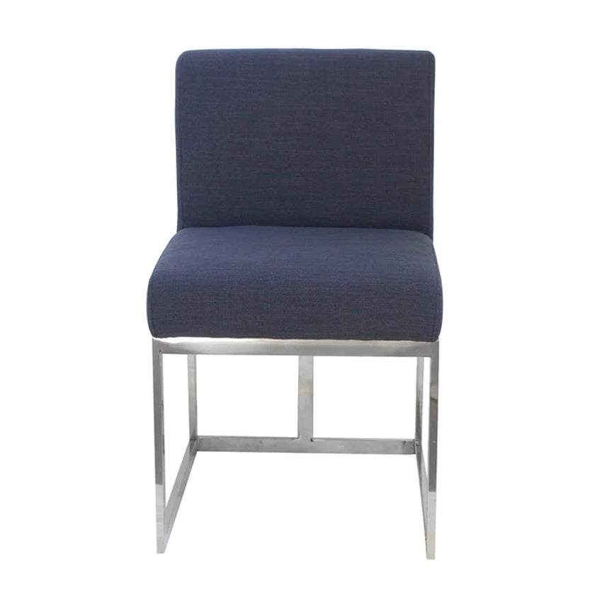 Jaxson Dining Chair - Navy Blue - Notbrand