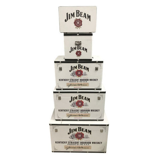 Set of 5 Jim Beam Trunks Storage Boxes - Notbrand