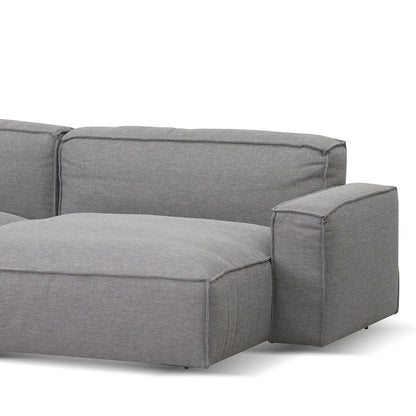 Graphite Haven Right Chaise 3-Seater Sofa - House of Hyne