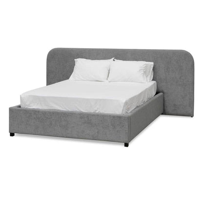 Flint Grey Elegance King Bed Frame - House of Hyne