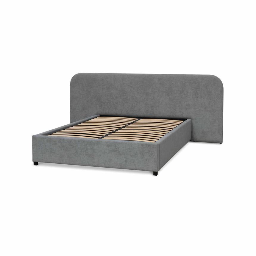 Flint Grey Elegance King Bed Frame - House of Hyne