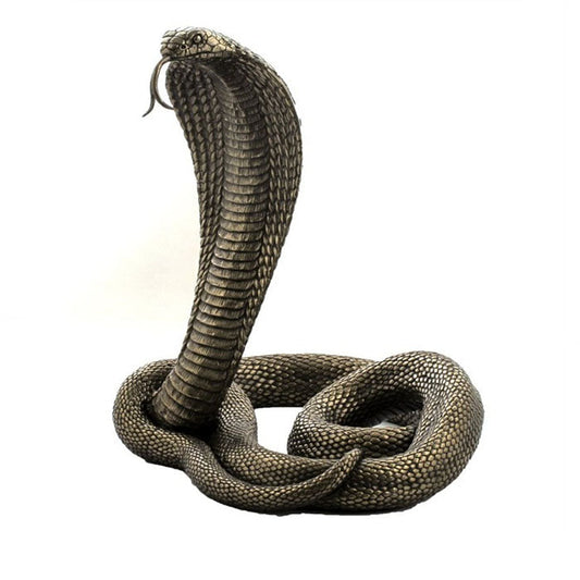 King Cobra Bronze Figurine - Notbrand