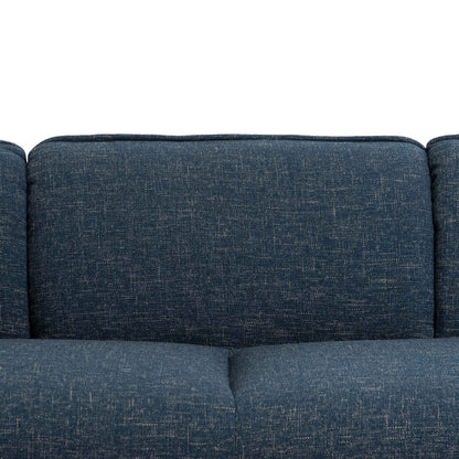 Azure Deep 3-Seater Sofa in Dark Blue - House of Hyne