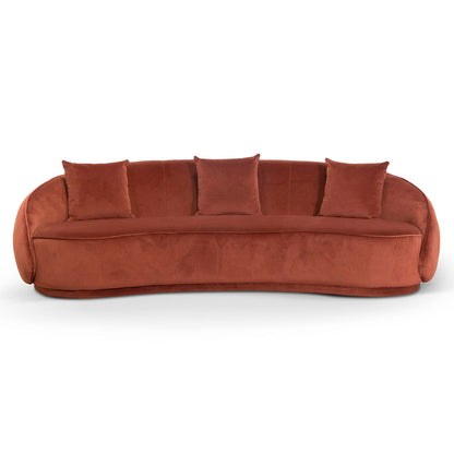 Velvet Comfort Dakis 3-Seater Sofa - House of Hyne