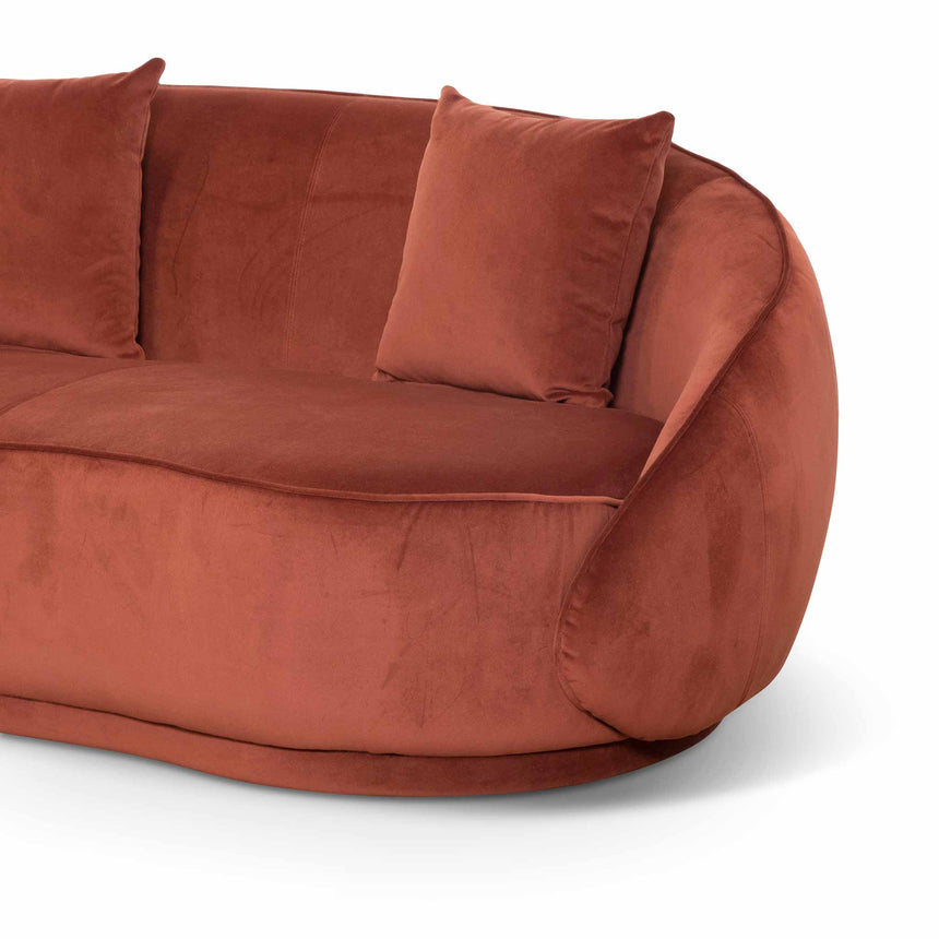 Velvet Comfort Dakis 3-Seater Sofa - House of Hyne