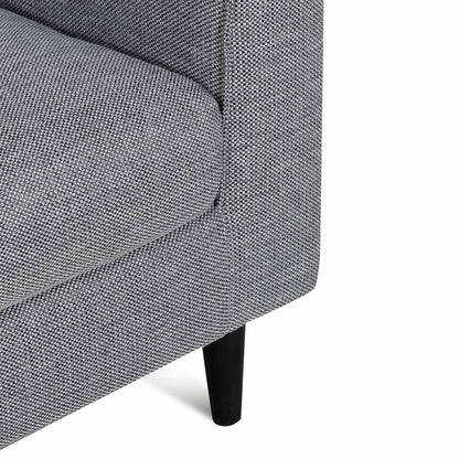 Jelen Fabric Armchair - Graphite Grey - Notbrand