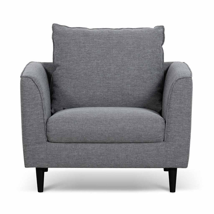 Jelen Fabric Armchair - Graphite Grey - Notbrand