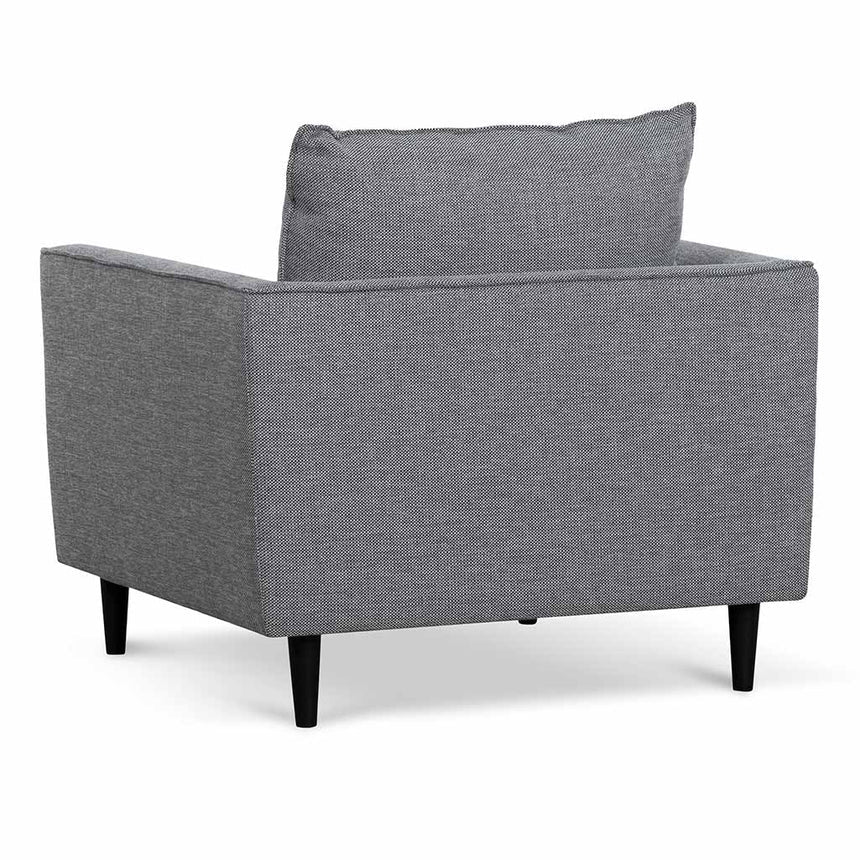 Jelen Fabric Armchair - Graphite Grey - Notbrand