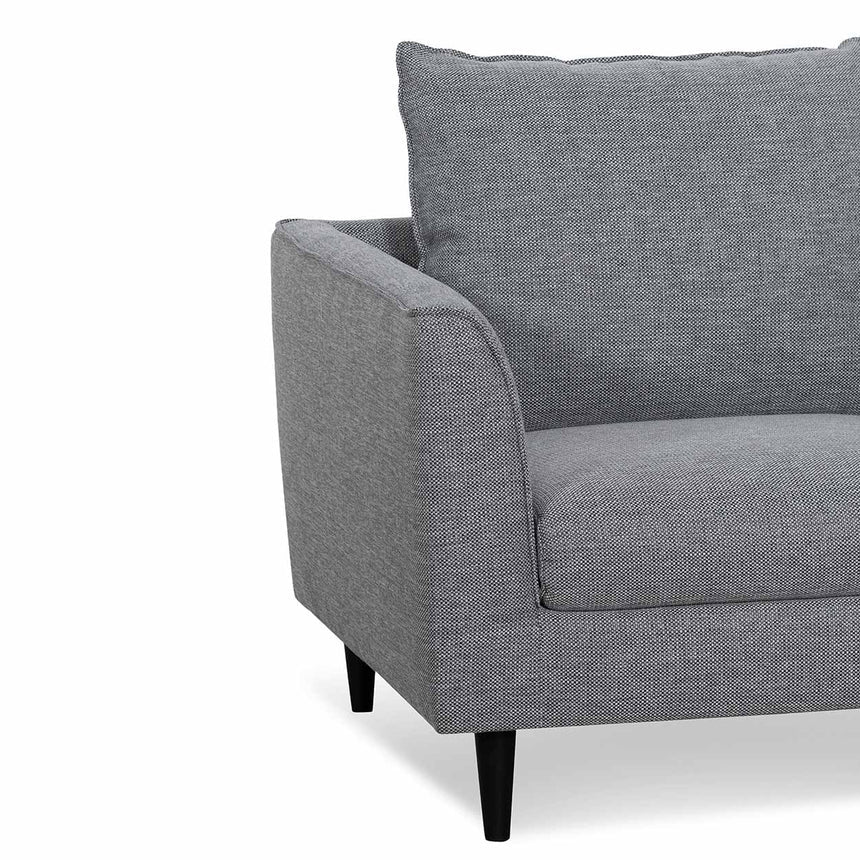 Jelen Fabric Armchair - Graphite Grey - Notbrand