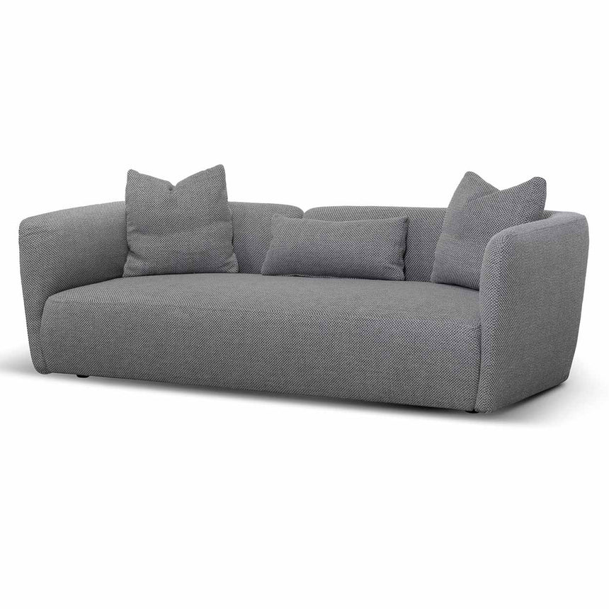 Graphite Grace 3-Seater Sofa - House of Hyne