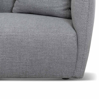 Graphite Grace 3-Seater Sofa - House of Hyne