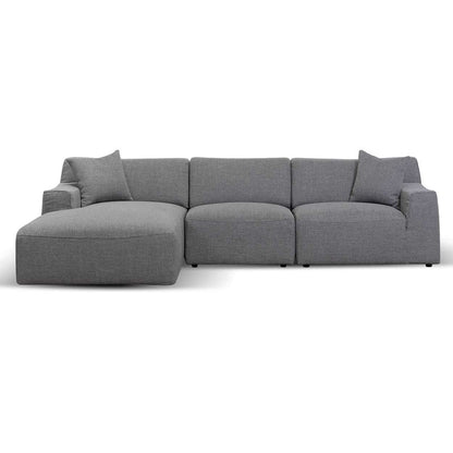 Noble Grey Umek Sofa with Left Chaise  - House of Hyne