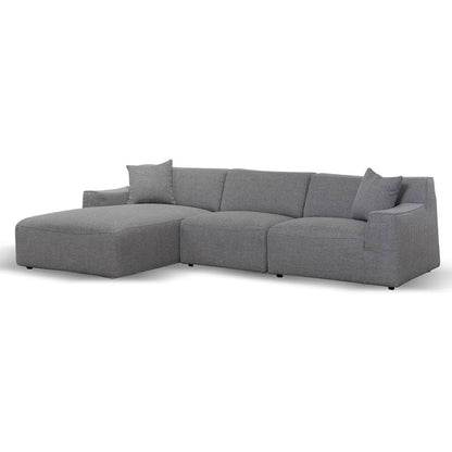 Noble Grey Umek Sofa with Left Chaise  - House of Hyne