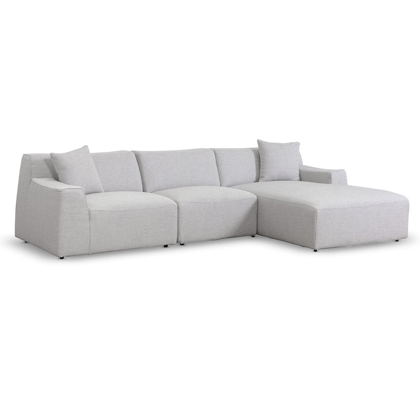 Serene Grey Right Chaise Sofa  - House of Hyne