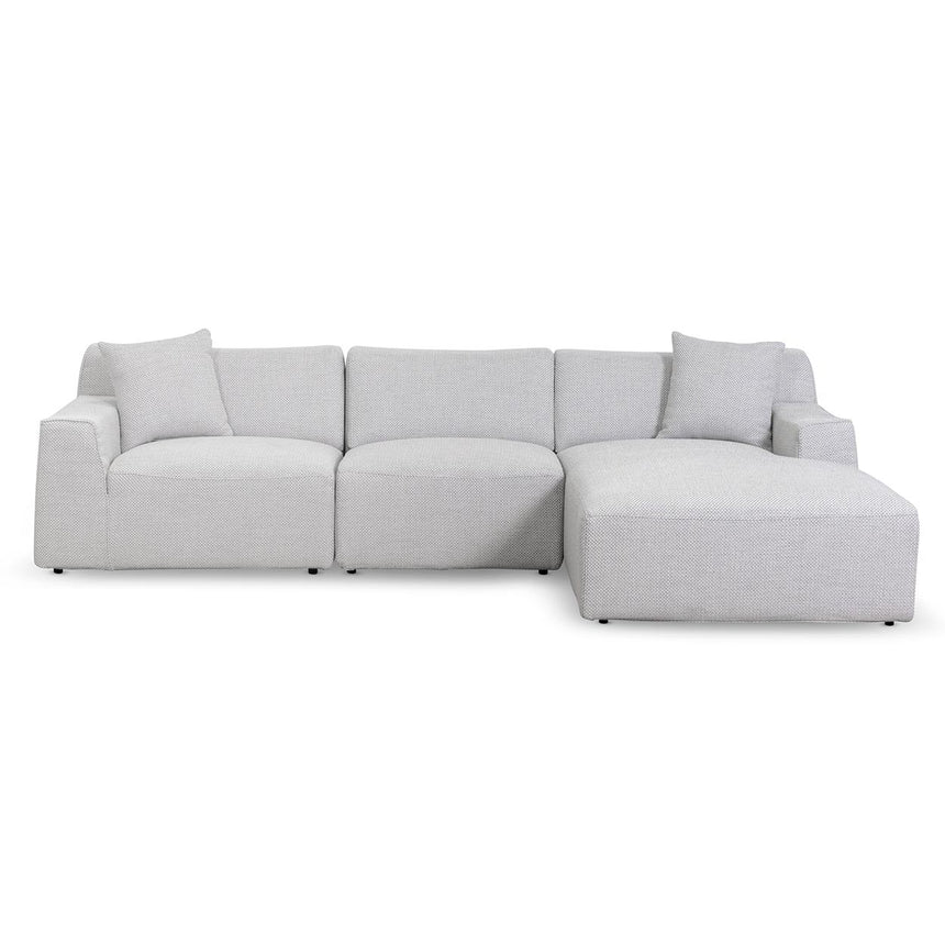 Serene Grey Right Chaise Sofa  - House of Hyne