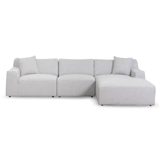 Serene Grey Right Chaise Sofa  - House of Hyne