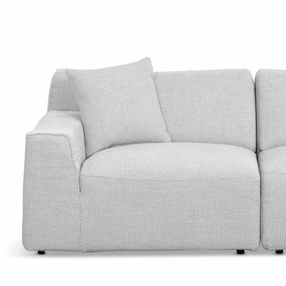 Serene Grey Right Chaise Sofa  - House of Hyne