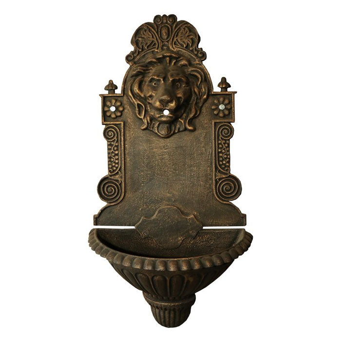 Cast Iron Lion Wall Fountain - Notbrand