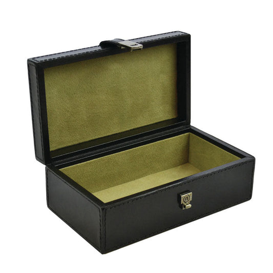 Viktas Black Leather Accessories Box - Notbrand