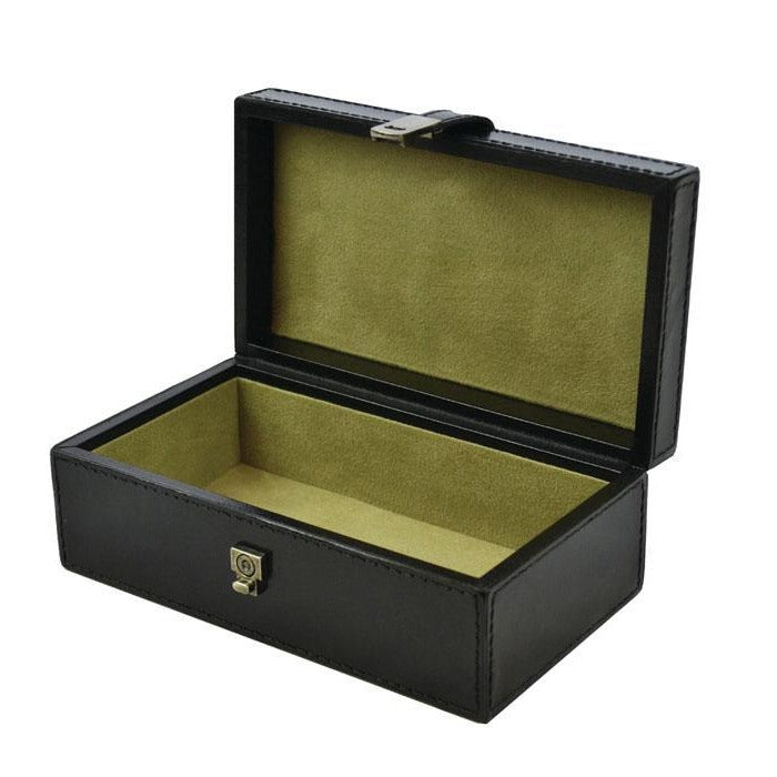 Viktas Black Leather Accessories Box - Notbrand