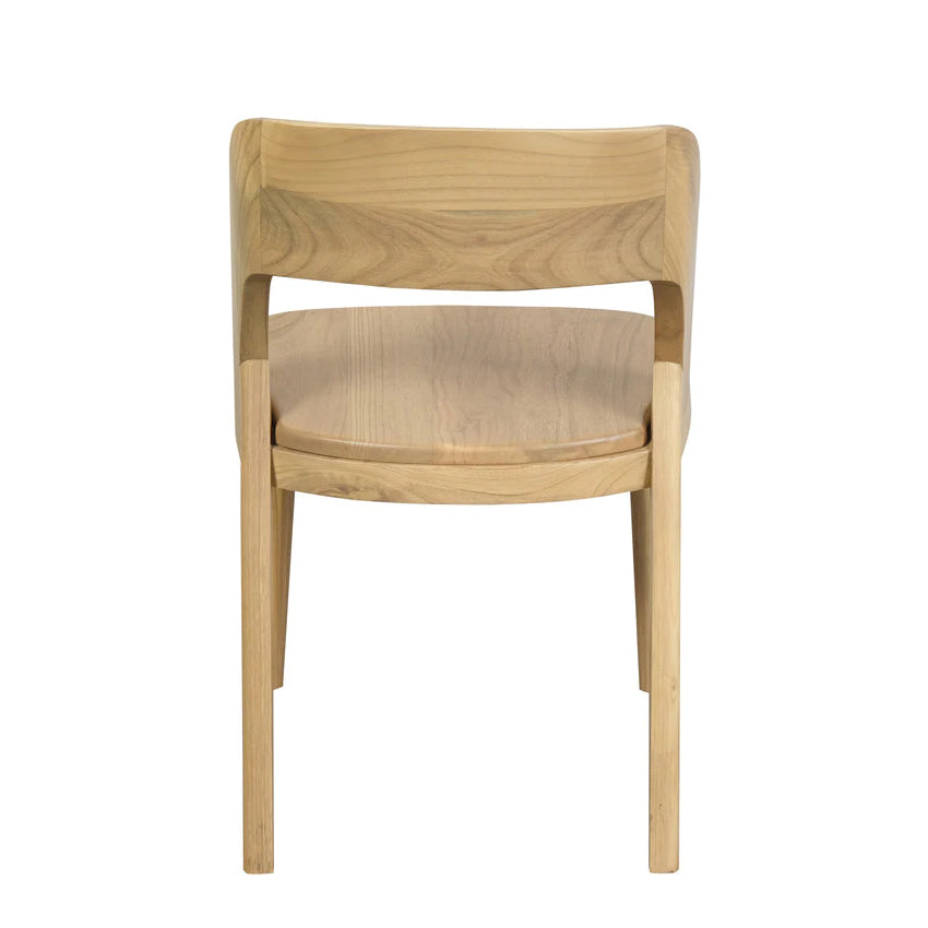 Loft Oak Dining Chair in Natural - Set of 2 - Notbrand