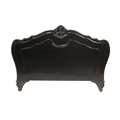 Louis French Provincial Headboard in Black - Range - House of Hyne