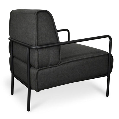 Robinson Dark Grey Lounge Chair - Notbrand